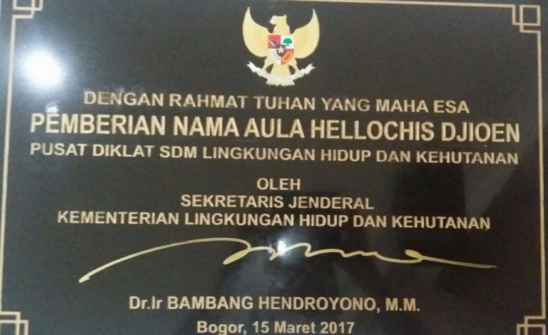 Peresmian Aula “Hellochis Djioen”